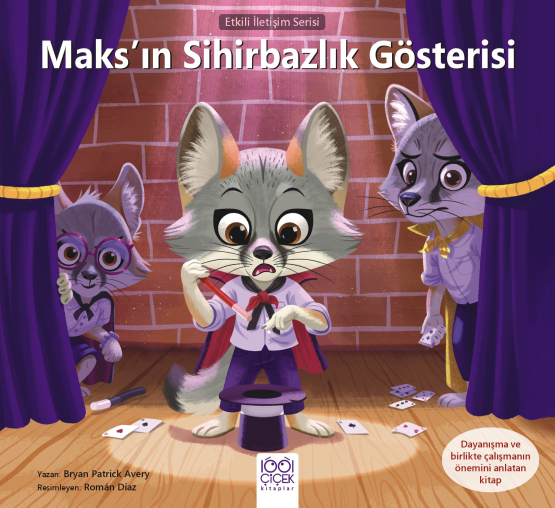 Maks'ın Sihirbazlık Gösterisi - 1001 Çiçek Kitaplar
