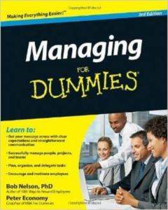 Managing For Dummies - 1