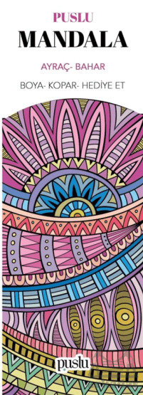Mandala Ayraç / Bahar - Puslu Yayıncılık