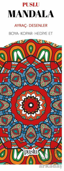 Mandala Ayraç / Desenler - Puslu Yayıncılık