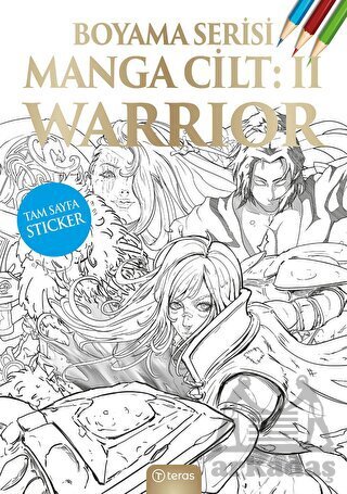 Manga Boyama Cilt II: Warrior - 1