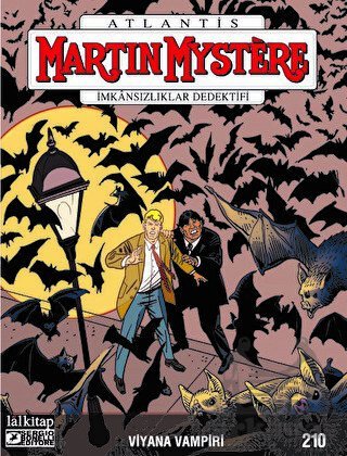 Martin Mystere Sayı 210 - İmkansızlıklar Dedektifi - Viyana Vampiri - Lal Kitap