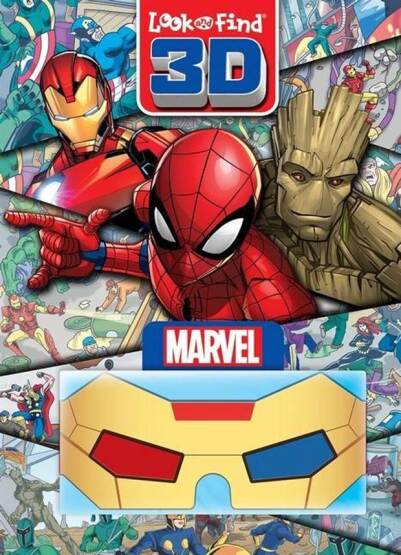 Marvel: Look and Find 3D - PI Kids