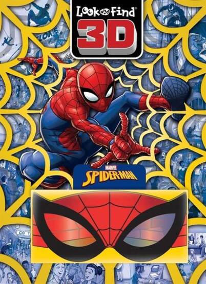 Marvel Spider-Man: Look and Find 3D - PI Kids