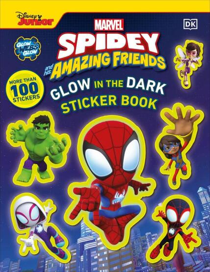 Marvel Spidey and His Amazing Friends Glow in the Dark Sticker Book - Dorling Kindersley UK