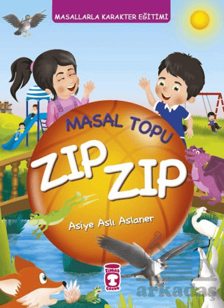 Masal Topu Zıp Zıp - Masallarla Karakter Eğitimi (Fleksi Cilt) - 1