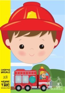 Maskeni Tak! İtfaiyeci Boyama Kitabı - Doğan Çocuk