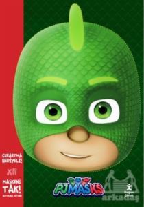 Maskeni Tak! Pjmasks Kertenkele Çocuk Boyama Kitabı - 1