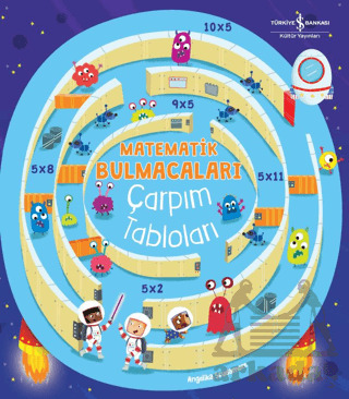 Matematik Bulmacaları - Çarpım Tabloları - İş Bankası Kültür Yayınları
