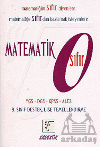 Matematik Sıfır - Karekök Yayıncılık