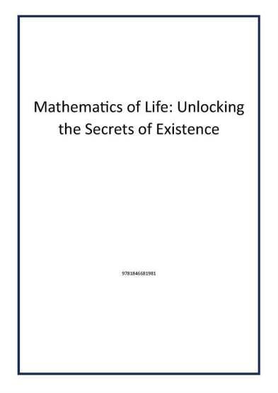 Mathematics of Life: Unlocking the Secrets of Existence - Publisher