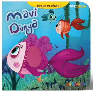 Mavi Dünya - TRT Çocuk Dokun Ve Hisset Kitap - 1