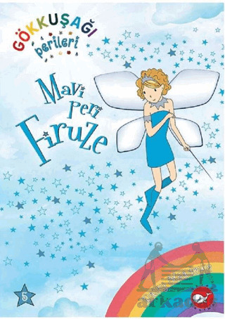 Mavi Peri Firuze - Gökkuşağı Perileri 5 - Beyaz Balina Yayınları
