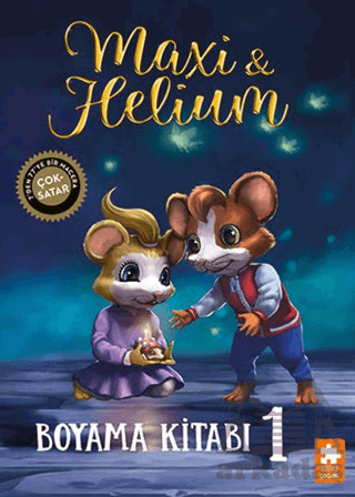 Maxi & Helium – Boyama Kitabı 1 - Eksik Parça Yayınları