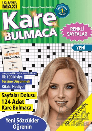 Maxi Kare Bulmaca 25 - 1