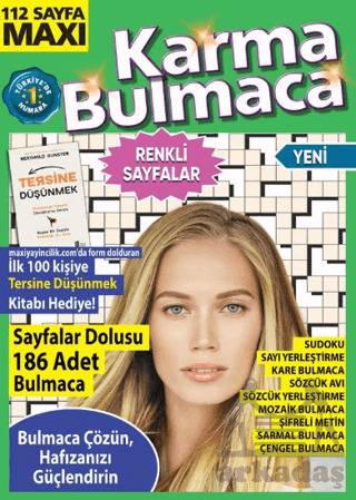Maxi Karma Bulmaca 25 - Maxi Yayıncılık