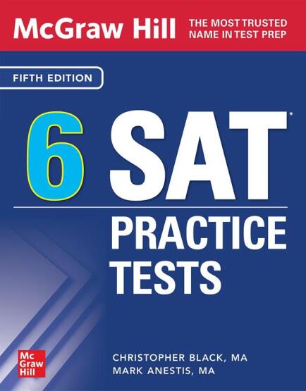 Mcgraw Hill 6 SAT Practice Tests, Fifth Edition - 1