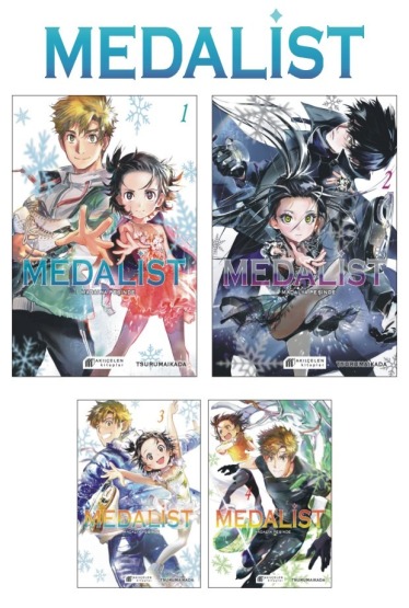 Medalist - Madalya Peşinde 1-2-3-4 Manga Seti - Akılçelen Kitaplar
