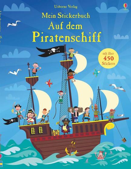 Mein Stickerbuch: Auf dem Piratenschiff - 1