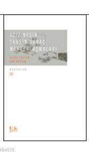 Mektuplaşmaları - Büyük Dostum Can Dostum - Nesin Yayınevi