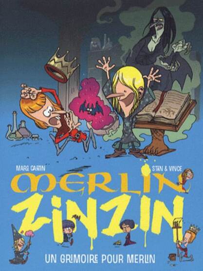 Merlin Zinzin 1: Un Grimoire Pour Merlin - Castor Poche