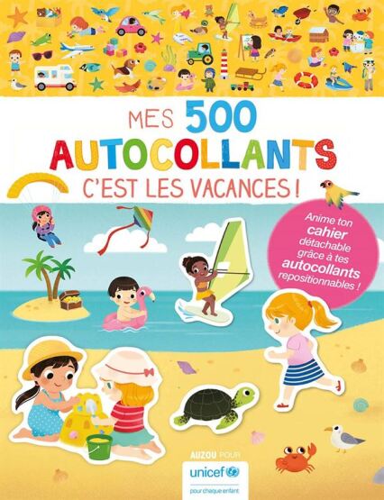 Mes 500 autocollants C'est les vacances ! - Auzou