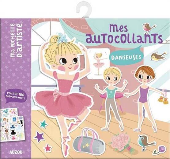 MES AUTOCOLLANTS - DANSEUSES (NOUVELLE EDITION) (MA POCHETTE D'ARTISTE) - 1