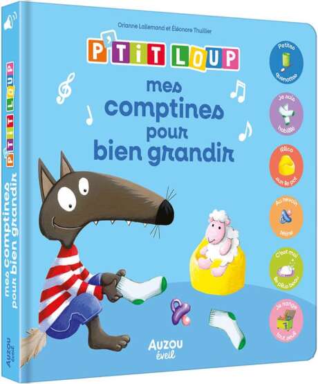 Mes comptines pour bien grandir - Auzou