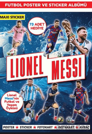 Messi Poster Ve Sticker Albümü 003 - 1