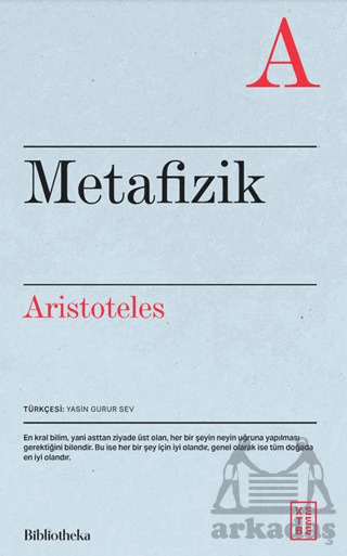 Metafizik - Ketebe Yayınları