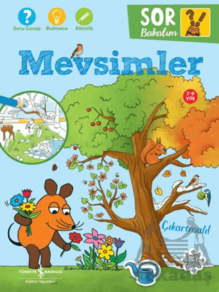 Mevsimler – Sor Bakalım Çıkartmalı! - İş Bankası Kültür Yayınları