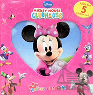 Mickey Mouse Clubhouse - İlk Yapboz Kitabım - 1