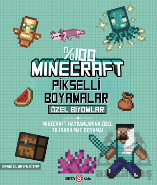 Minecraft Pikselli Boyama - Özel Biyomlar - Beta Kids