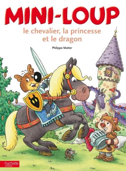 Mini loup, le chavalier, la princesse et le dragon - 1