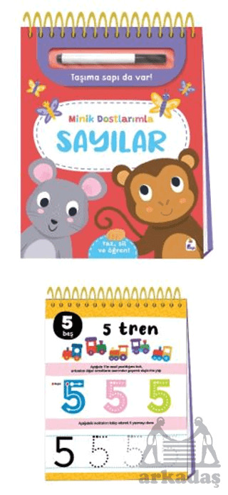 Minik Dostlarımla Sayılar – Yaz, Sil Ve Öğren