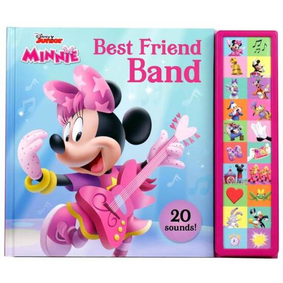 Minnie Mouse-Best Friend Band 20-Button Sound Book - 1
