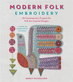 Modern Folk Embroidery - David & Charles