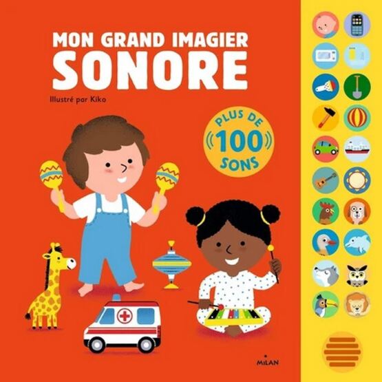 Mon grand imagier sonore - Editions Milan
