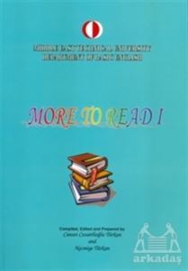 More To Read 1 - ODTÜ Geliştirme Vakfı Yayıncılık