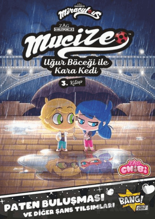Mucize: Uğur Böceği İle Kara Kedi Chibi 3. Kitap - Komikşeyler Yayıncılık