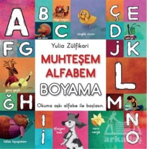 Muhteşem Alfabem Boyama - Doğan Egmont Yayıncılık