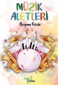 Müzik Aletleri - Boyama Kitabı - Fidan