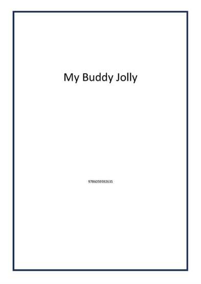 My Buddy Jolly - Ted Yayınları