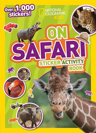 National Geographic Kids On Safari Sticker Activity Book - 1