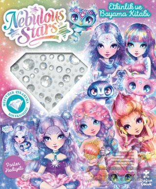 Nebulous Stars - Mücevher Koleksiyonu Etkinlik Ve Boyama Kitabı - Doğan Çocuk