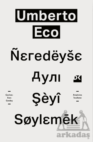 Neredeyse Aynı Şeyi Söylemek - Doğan Kitap