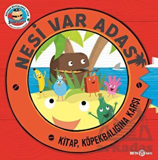 Nesi Var Adası - Kitap Köpekbalığına Karşı - Beta Kids