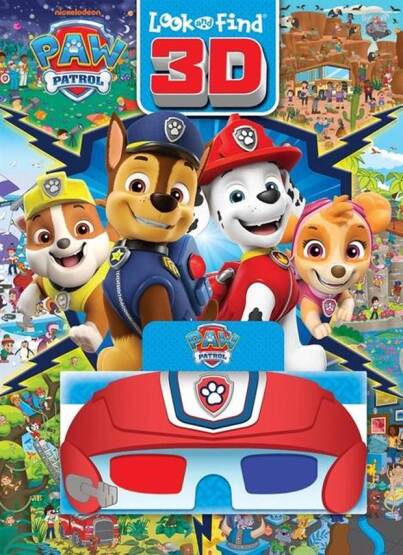 Nickelodeon Paw Patrol: Look and Find 3D - PI Kids