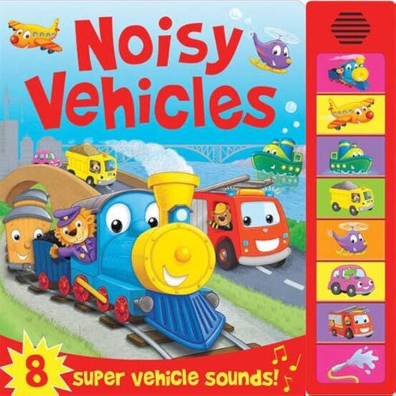 Noisy Vehicles (Sound Boards) - Igloo Books