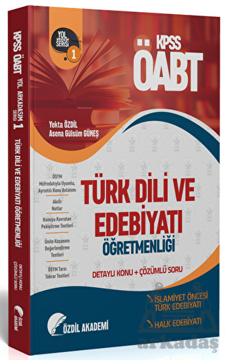 ÖABT Türk Dili Ve Edebiyatı 1. Kitap Halk Edebiyatı Konu Anlatımlı Soru Bankası - 578